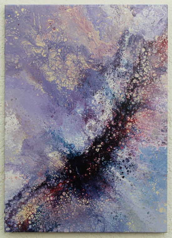 Galaxia violeta