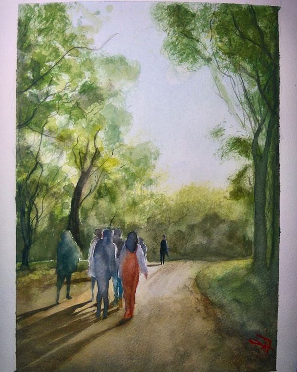 Paseo en el parque